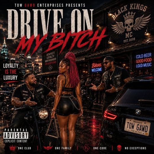 Alternate artwork for Drive on my bitch