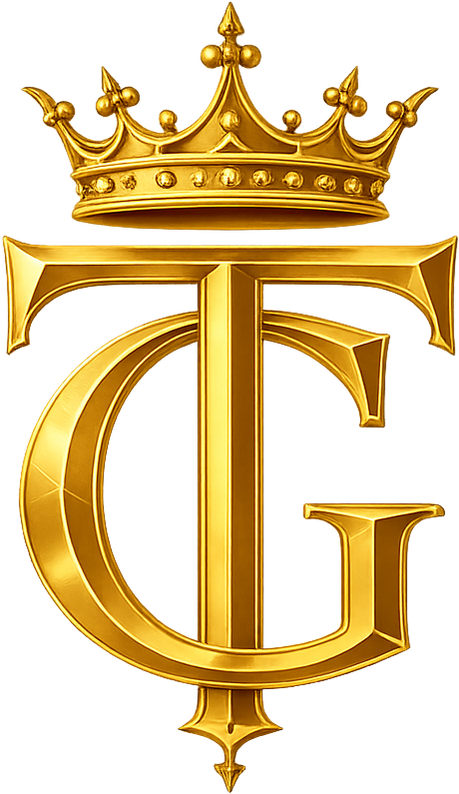 Tow Gawd crowned TG crest